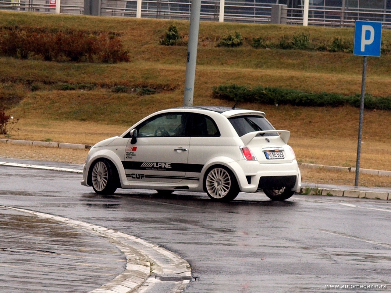 Fiat 500 Alpine Demo Car Sajam automobila Beograd, slike sajam