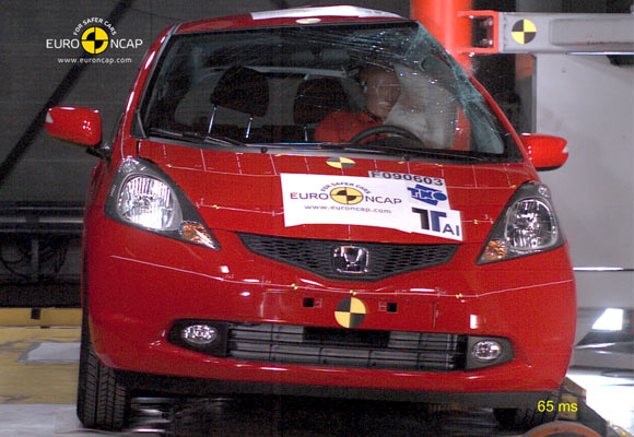 Honda Jazz - maksimalna ocena na Euro NCAP testovima bezbednosti