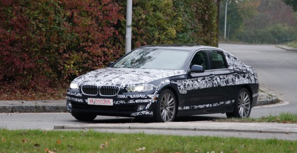 BMW serije 5 za 2010. godinu - špijunske fotografije