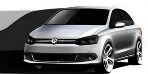 VW Polo sedan - nove oficijelne skice i informacije