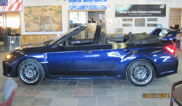 Subaru WRX STI Convertible: sportista ostao bez krova