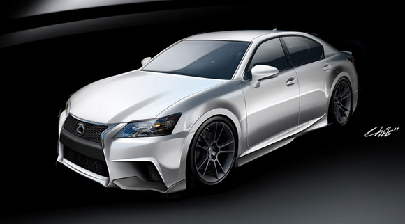 SEMA 2011: Lexus GS 350 F Sport od Five Axisa