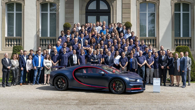 Bugatti proizveo 100. primerak modela Chiron