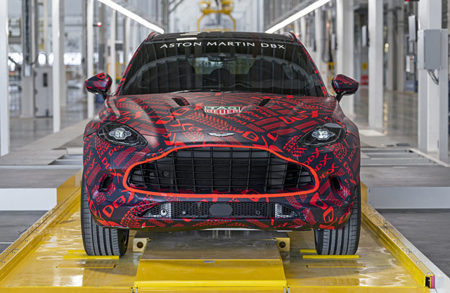 Aston Martin pokrenuo predserijsku proizvodnju modela DBX (FOTO)