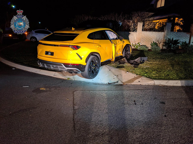 Kradljivca automobila zaustavio je Lamborghini Urus (FOTO)