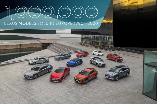 Milion Lexusa u Evropi