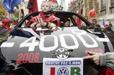 Volkswagen u problemima - protesti u Belgiji