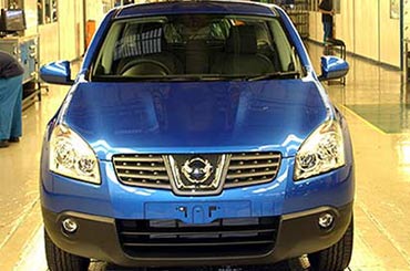 Nissan Qashqai u proizvodnji