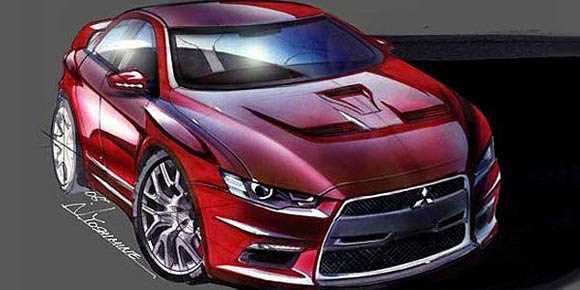 Koncept Lancer Evolution-a u Detroitu