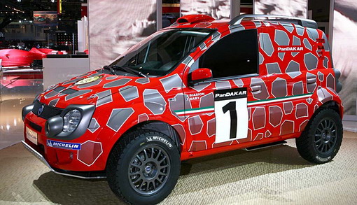 Fiat Panda na reliju Dakar 2007