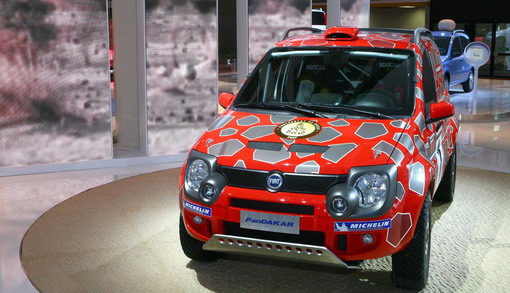 Fiat Panda na reliju Dakar 2007