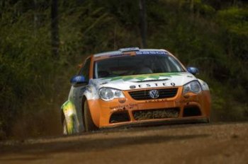 Czopik i VW Polo S2000 u ERC-u 07