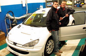 Rally - Rok Turk za volanom Peugeota 206 S1600