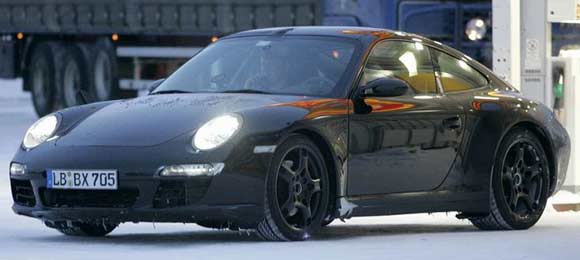Porsche 911 facelift - špijunske fotke