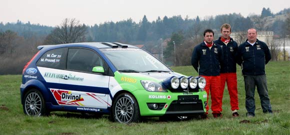 Rally - Ford Racing Slovenia: Spremni za sezonu