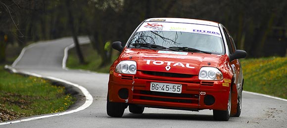 Domaći reli - Plasman u šampionatu Srbije posle 8. Sajamskog relija