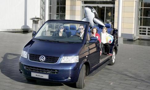 Volkswagen Multivan Open - automobil bez krova
