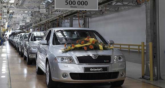 Škoda Auto slavi jubilej - 500.000. Octavia