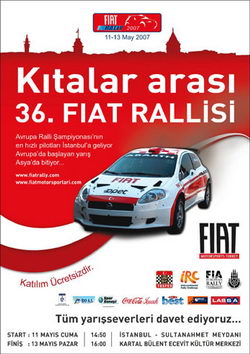 FIA ERC, IRC - Lista prijava za FIAT Rally