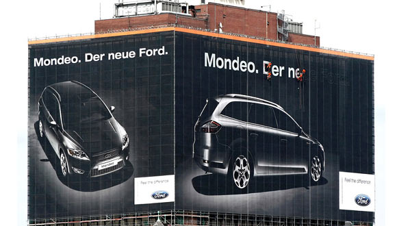 Novi Ford Mondeo na najvećem bilbordu u Evropi