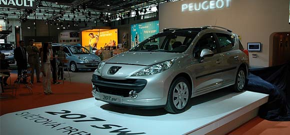 Svetska premijera Peugeota 207 SW u Brnu
