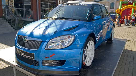 Rally - Skoda Fabia S2000 tek 2008-e