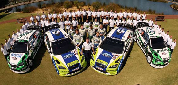 WRC - BP Ford World Rally Team u brojkama