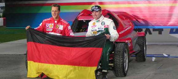 RoC 2007 - Schumacher na Race of Champions 2007!