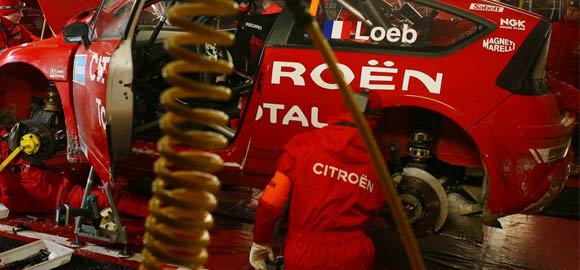 WRC - Narandžasta kontrola u servisu