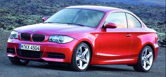 BMW 1 Coupe - prve oficijelne fotografije