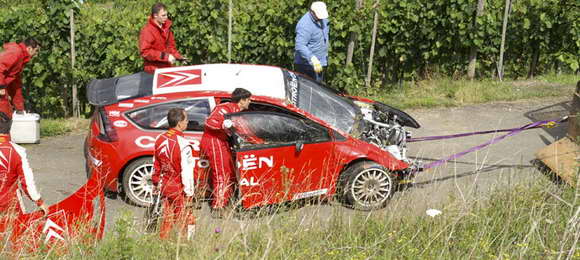 WRC - Dani Sordo, nezgoda na testovima u Nemačkoj