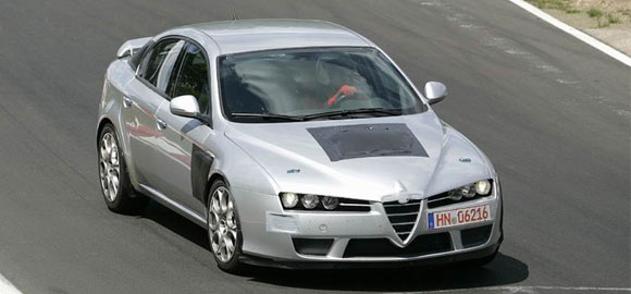 Alfa Romeo 159 GTA - ljuta papričica u fazi testiranja