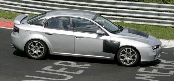 Alfa Romeo 159 GTA - ljuta papričica u fazi testiranja