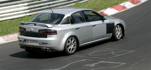 Alfa Romeo 159 GTA - ljuta papričica u fazi testiranja