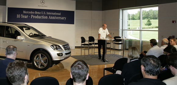 Mercedes-Benz slavi 10 godina proizvodnje u SAD-u