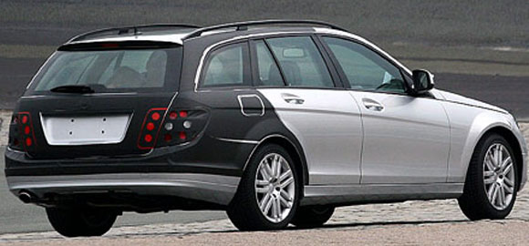 Mercedes C  klasa karavan - špijunske fotke
