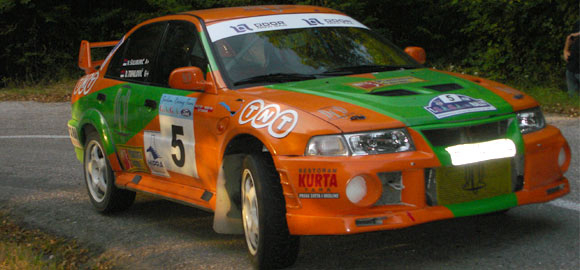 1. G.A.G.A. Rally - Draško Topalović juri Srđana Petrovića