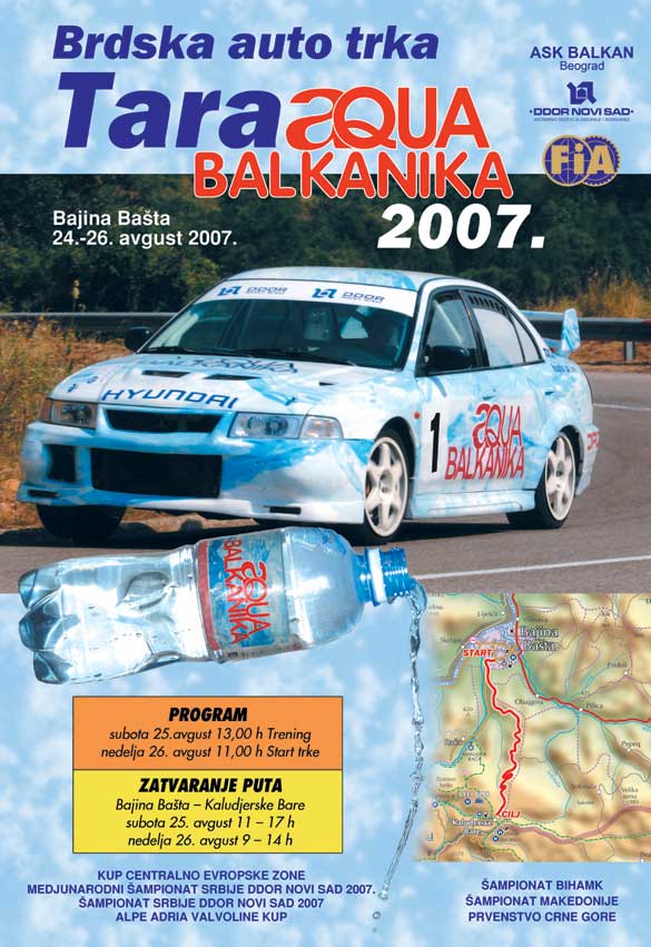 Brdske trke - Tara Aqua Balkanika 2007