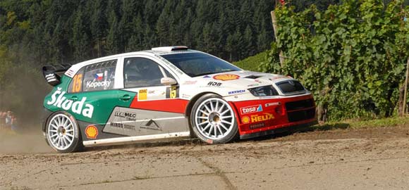 WRC  ADAC Rally Deutschland - Duval lovi Gronholma !