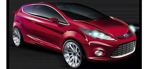 Nova Ford Fiesta - prve skice