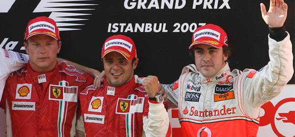 Trka za VN Turske - Massa pobednik, double Ferrarija