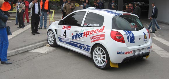 13. Interspeed Rally - startna lista