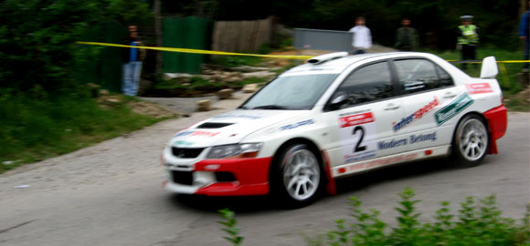 13. Interspeed Rally - Sandell pojačava tempo