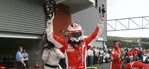 F1 - Trka za VN Belgije - Kimi Raikkonen startuje prvi
