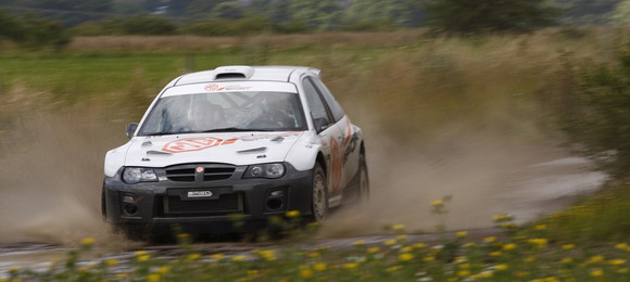 Rally – Alex Bengue u MG S2000