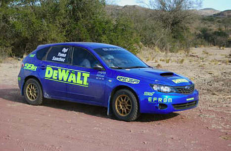 Rally – Testovi Subaru Impreze WRX ‘08