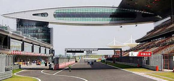 F1 - Trka za VN Kine - detalji o stazi