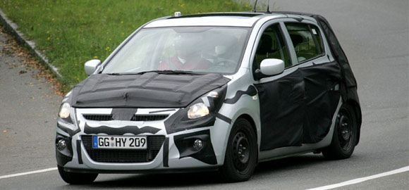 Hyundai i20 - špijunske fotke