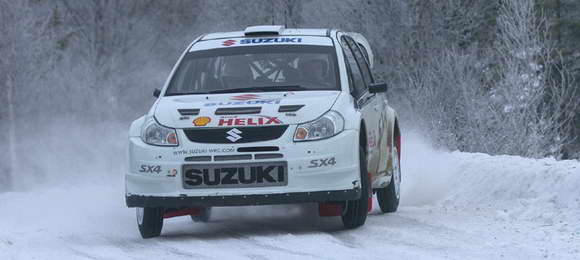 WRC – Suzuki, zimski testovi