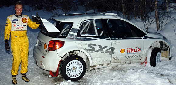 WRC – Suzuki, zimski testovi